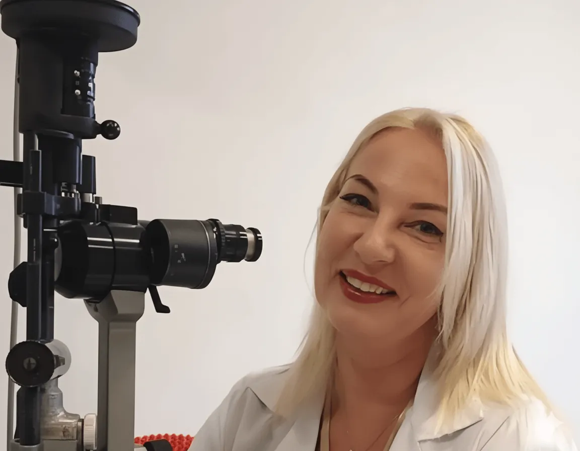 Portrait du Dr Korina POPESKOU, ophtalmologue à Chelles